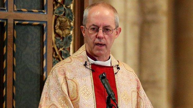 Archbishop of Canterbury Justin Welby