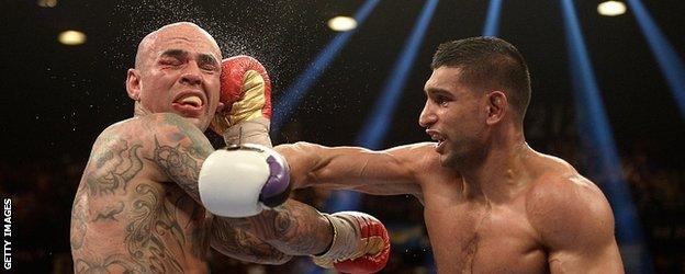 Luis Collazo and Amir Khan