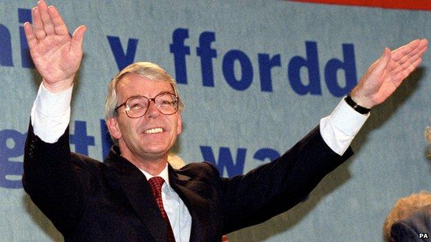 John Major in 1993