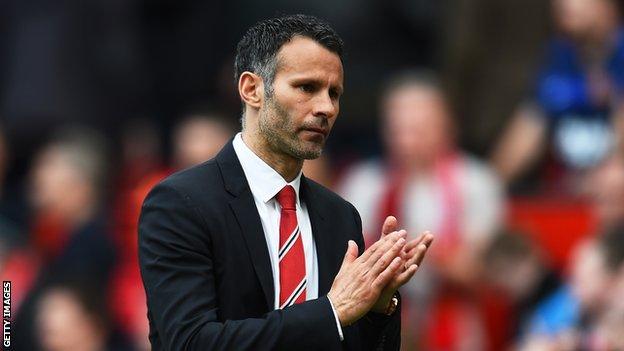 Manchester United interim manager Ryan Giggs