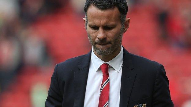 Manchester United interim manager Ryan Giggs