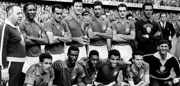 Brazil 1958 World Cup team