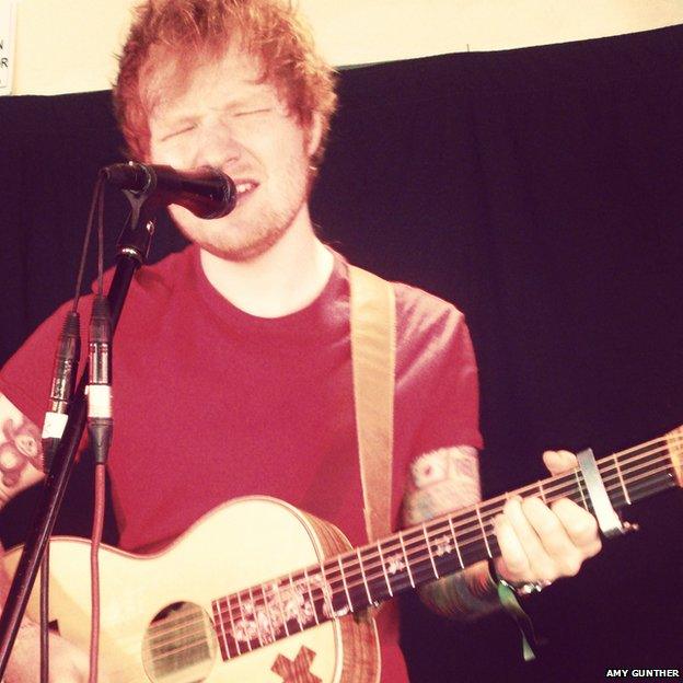 Ed Sheeran, Steamboat Tavern, Ipswich