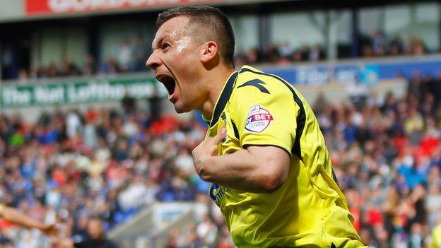 Paul Caddis - Blues goal hero at the Reebok Stadium