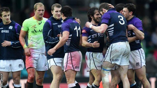 Scotland beat Australia and South Africa at Scotstoun