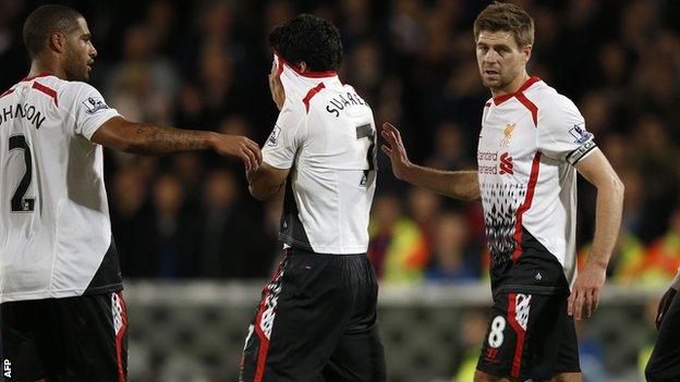 Liverpool dejected after draw at Crystal Palace