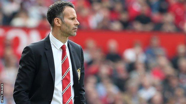 Manchester United interim manager Ryan Giggs