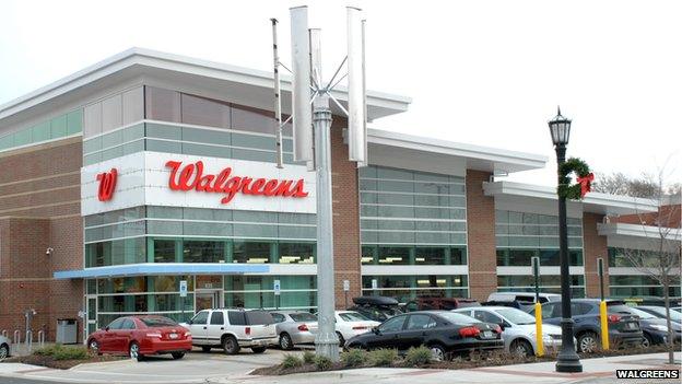 Walgreens store