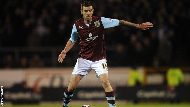 Burnley defender David Edgar