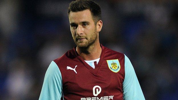 Burnley defender David Edgar