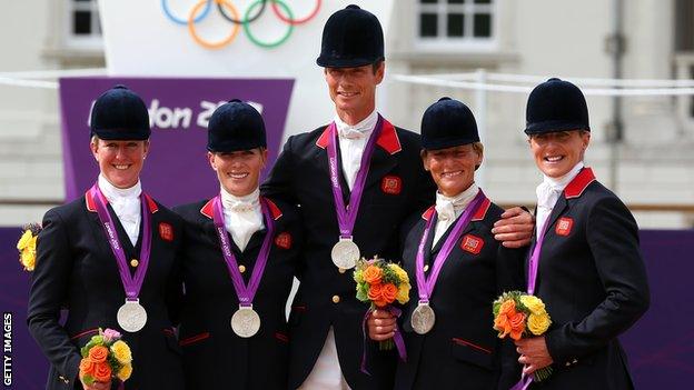 Team GB Eventing team