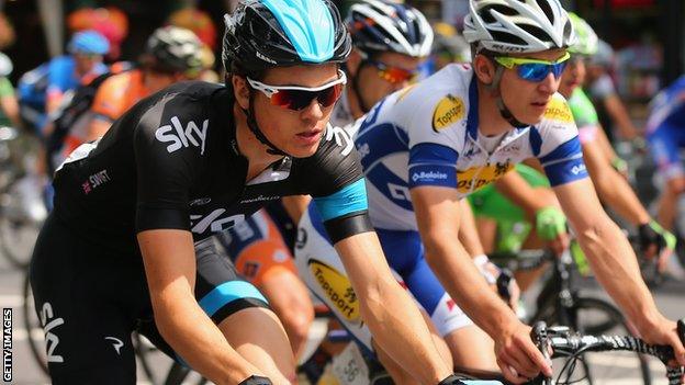 Team Sky rider Ben Swift