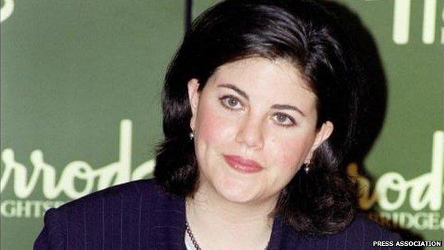 Monica Lewinsky in 1999