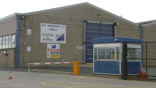 B/E Aerospace in Kilkeel, County Down