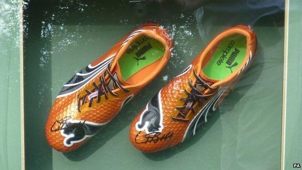 Usain Bolt's shoes