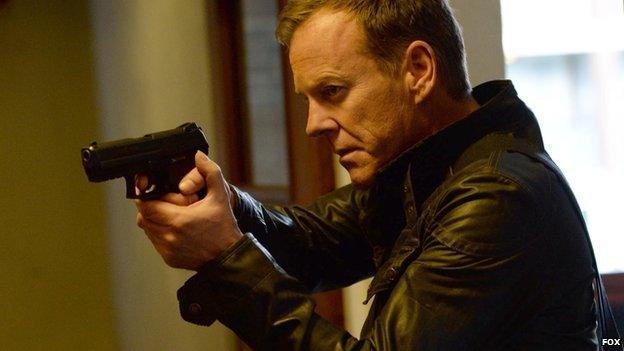 Kiefer Sutherland in 24: Live Another Day