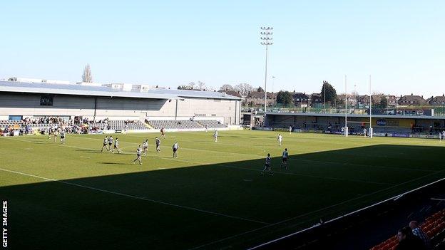 London Broncos playing at The Hive