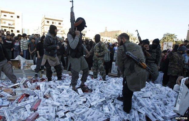 Isis has banned cigarettes in Raqqa