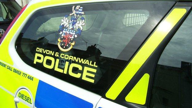 Devon and Cornwall Police car