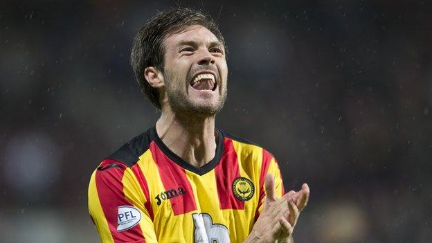 Partick Thistle's Jordan McMillan