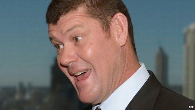 File image of James Packer from 23 July 2013