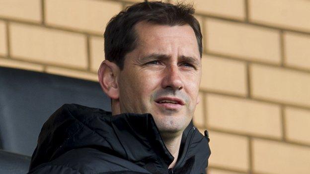 Dundee United manager Jackie McNamara