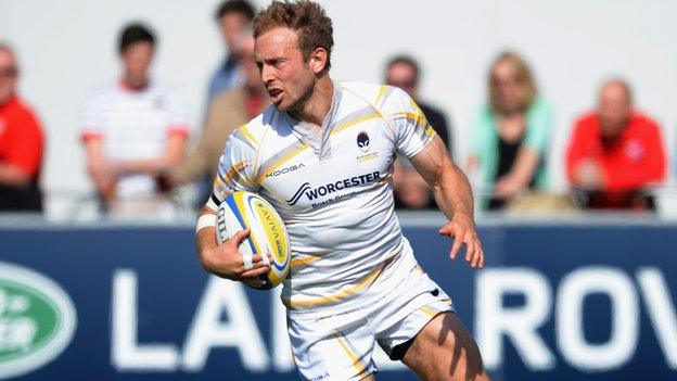 Worcester full-back Chris Pennell