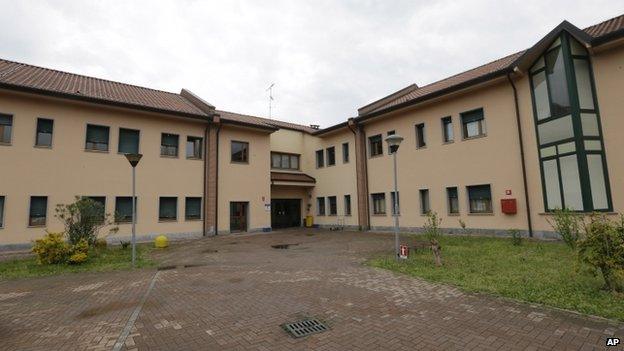 Care home in Cesano Boscone where Berlusconi will work. 30 April 2014