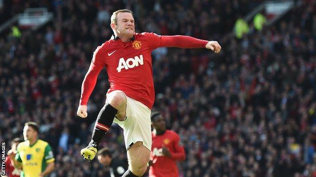 Manchester United's Wayne Rooney