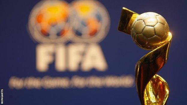 Women's World Cup trophy