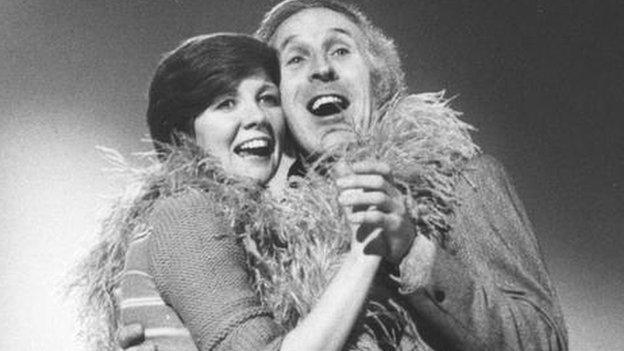 Cilla Black and Bruce Forsyth