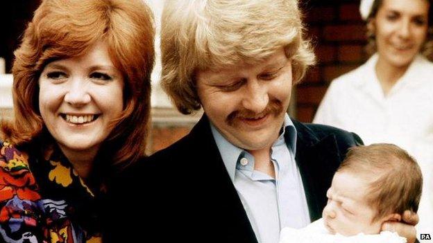 Cilla Black and husband Bobby Willis