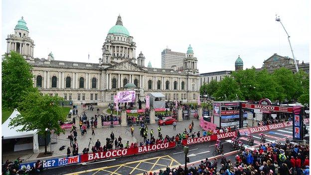Giro d'Italia first stage
