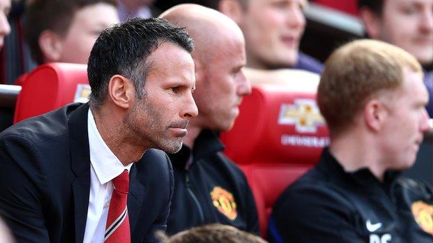 Manchester United interim manager Ryan Giggs