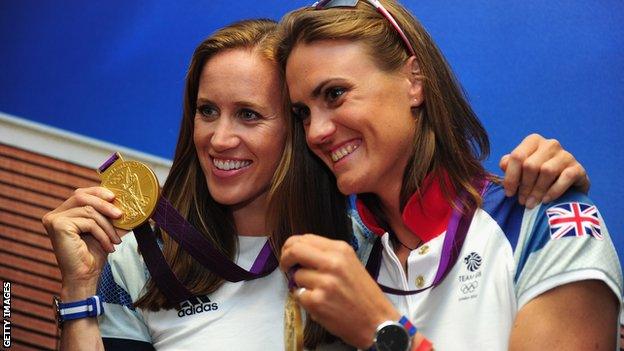 Helen Glover and Heather Stanning