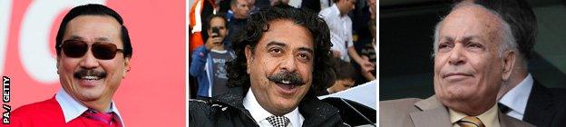 Vincent Tan, Shahid Khan and Assam Allam