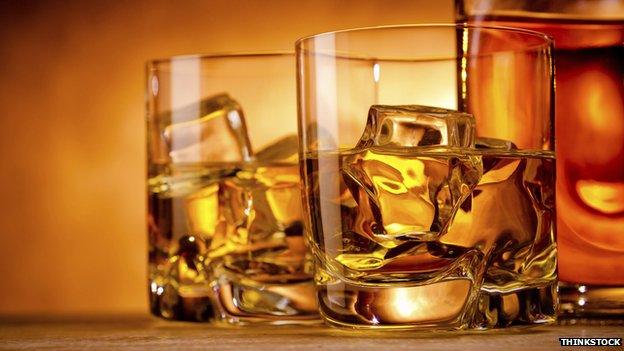 Whisky glasses