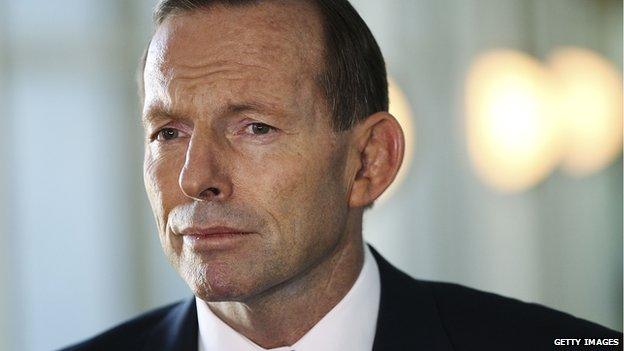 Australia's Prime Minister Tony Abbott has been labelled 'the Demolition Man'