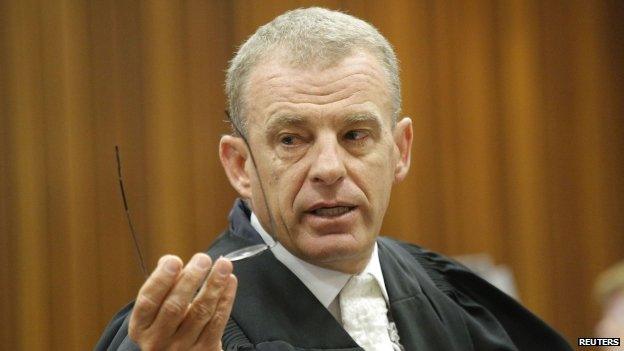 State prosecutor Gerrie Nel (12 May 2014)