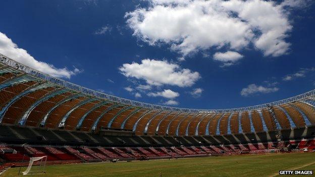 Stadium Beira-Rio, Porto Alegre, Brazil
