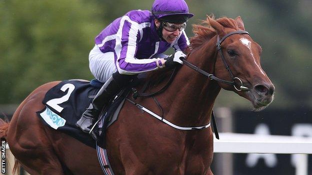 Joseph O'Brien on racehorse Australia