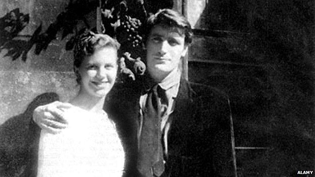 Sylvia Plath and Ted Hughes