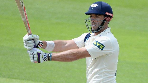 Yorkshire fast bowler Liam Plunkett