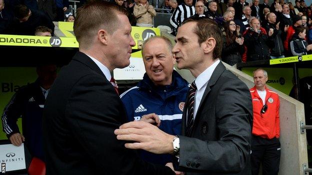 Gary Locke and Danny Lennon