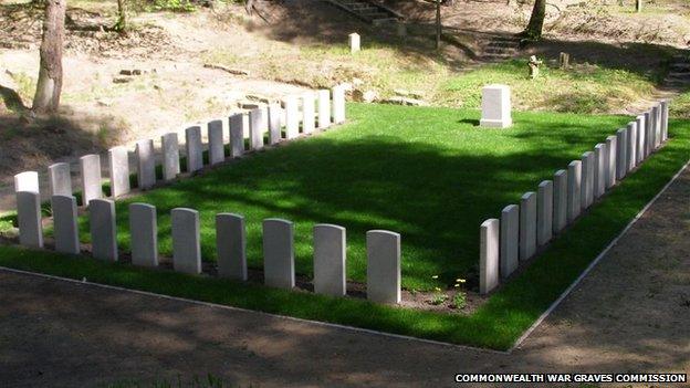 Lidzbark Warminski cemetery