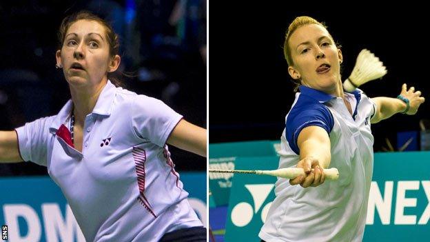 Kirsty Gilmour (left) and Imogen Bankier