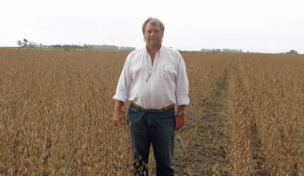 Alejandro Ferrero in his field