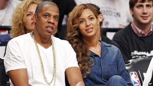 Jay Z and Beyonce