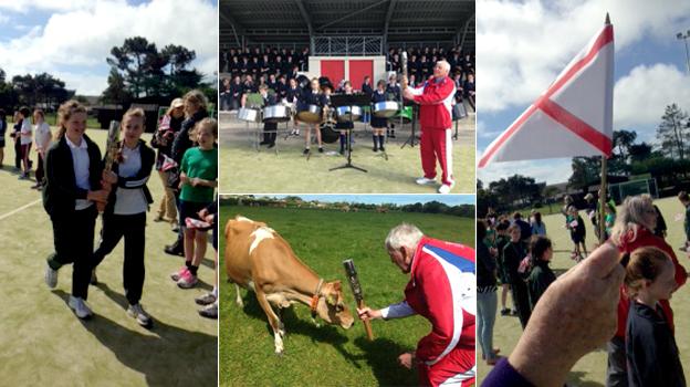 Baton relay in Jersey