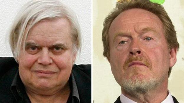HR Giger and Ridley Scott